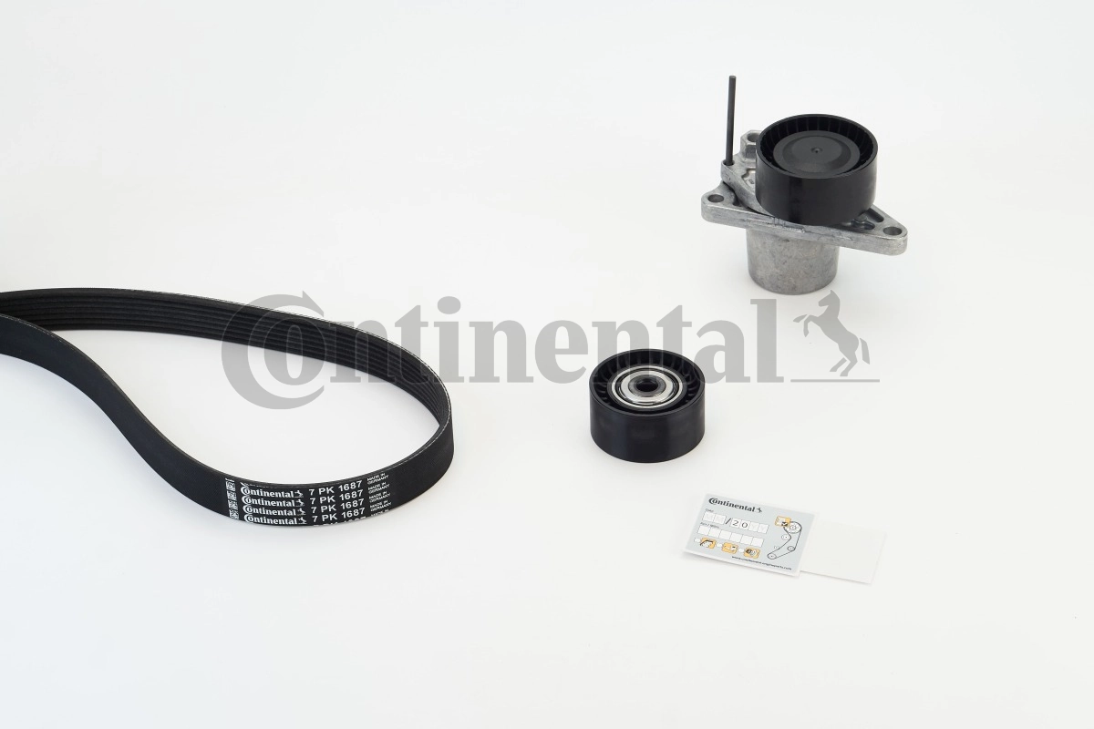 V-ribbed Belt Set